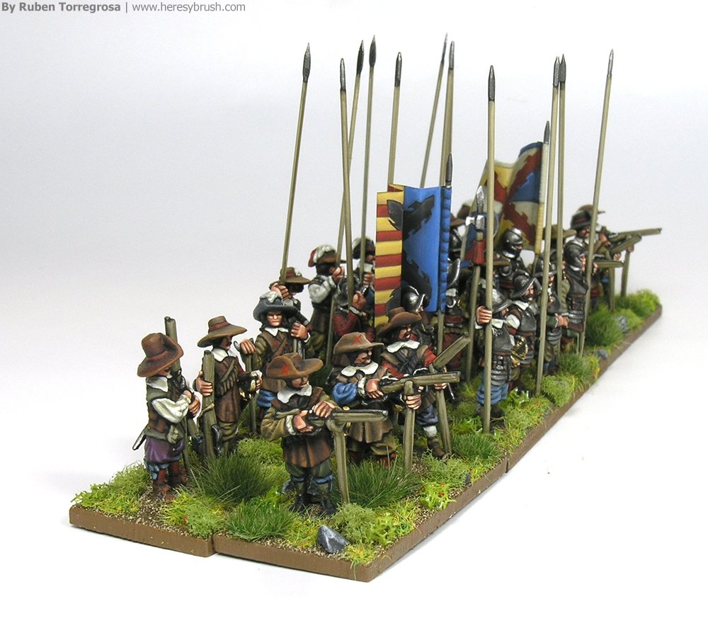 30 Years War miniatures in 15mm from Totentanz