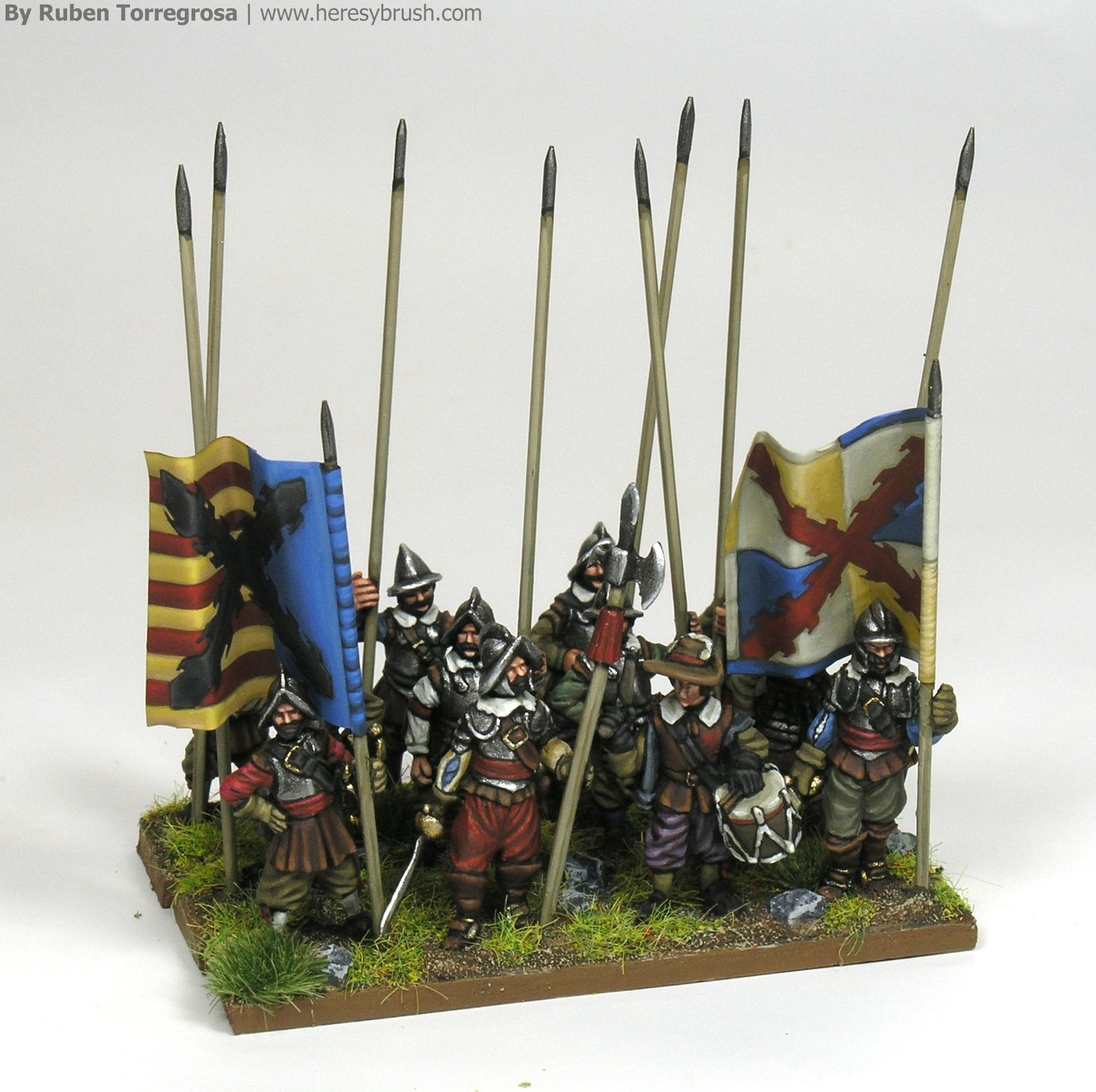 30 Years War miniatures in 15mm from Totentanz