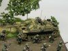 Normandy diorama in 15mm