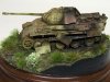 Panther wreck diorama in 15mm