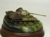 Panther wreck diorama in 15mm